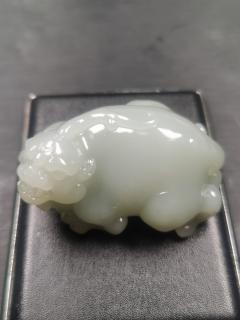 和田玉貔貅,早上的第一声问候,祝亲们财源广进,福寿如意